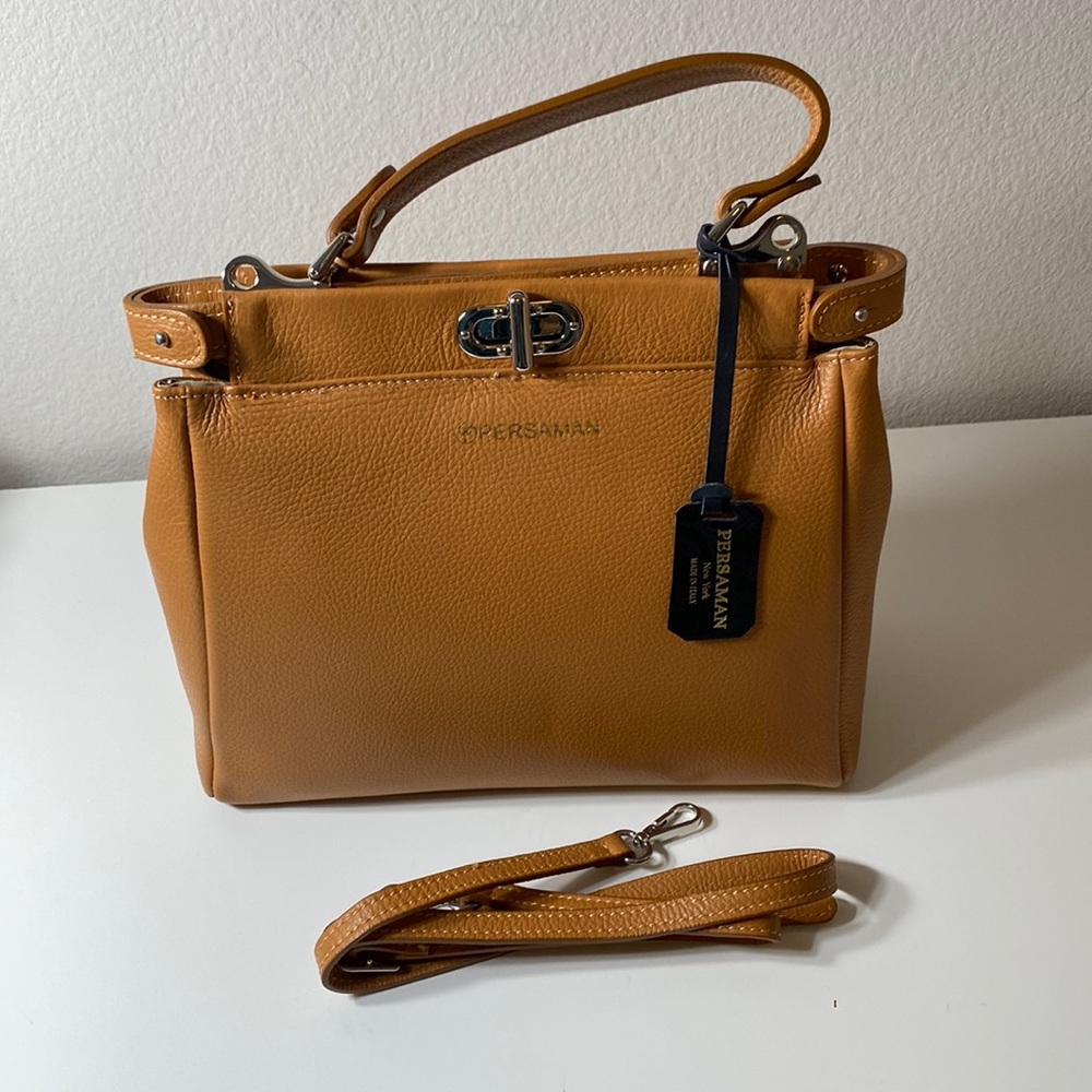 Persaman New York Honore Satchel Shoulder Bag